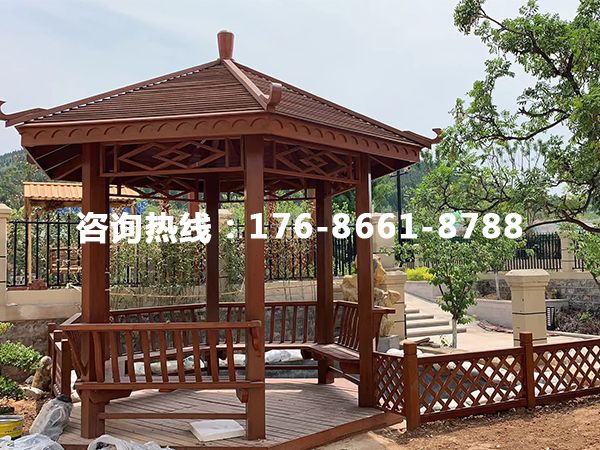防腐木凉亭