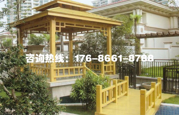 济南防腐木凉亭