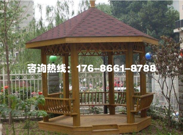 济南防腐木凉亭